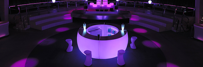 VONDOM FIESTA – modulare Design-Bartheke für Outdoor, Events & Gastronomie bei Home & Light