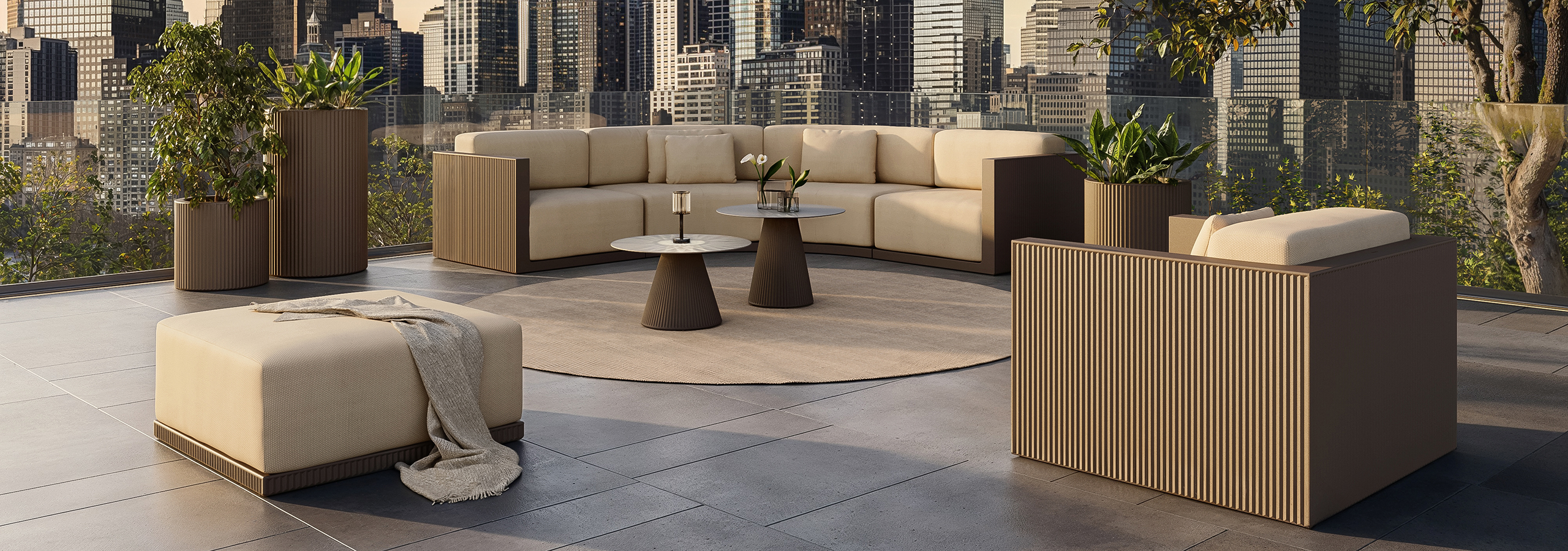 VONDOM GATSBY – Art-Déco Designmöbel & Pflanzgefäße für Outdoor & Objekt bei Home & Light