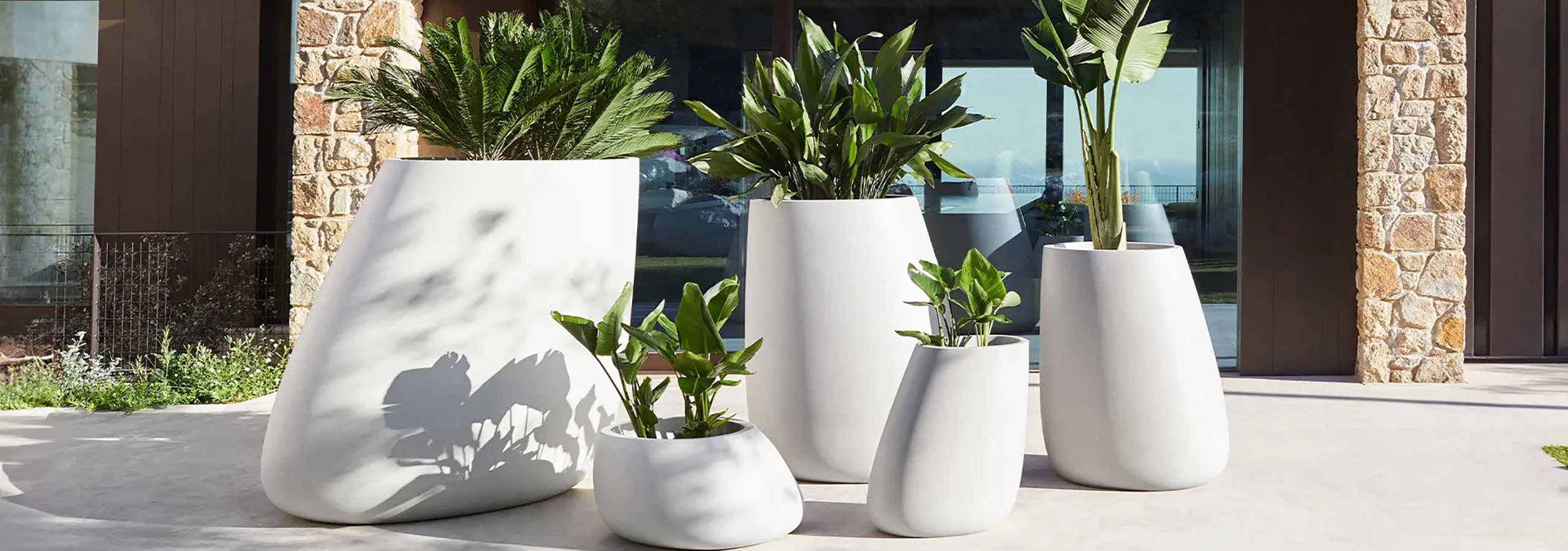 VONDOM Outdoor-Pflanzgefäße für Garten, Terrasse & Objekt
