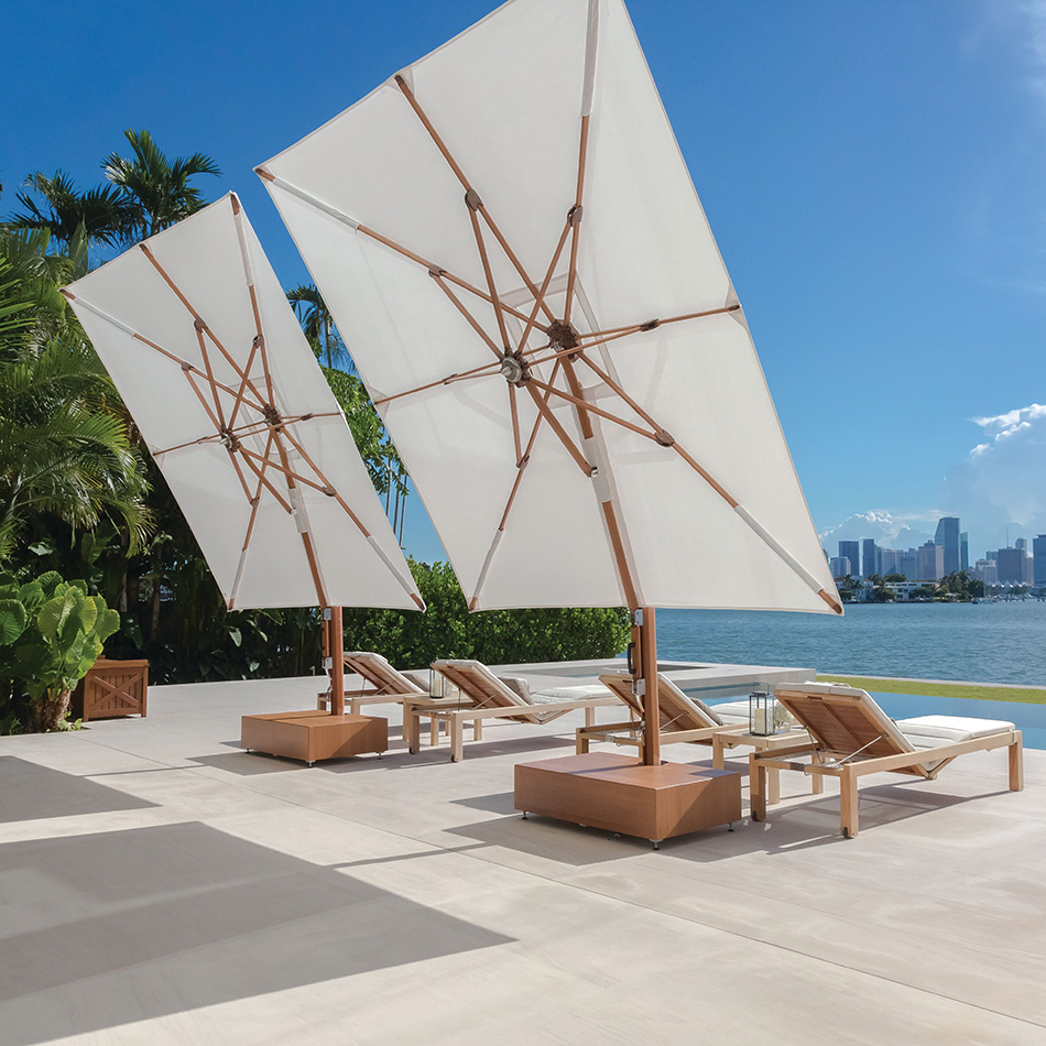 TUUCI Ocean Master Sonnenschirm für Terrasse und Pool
