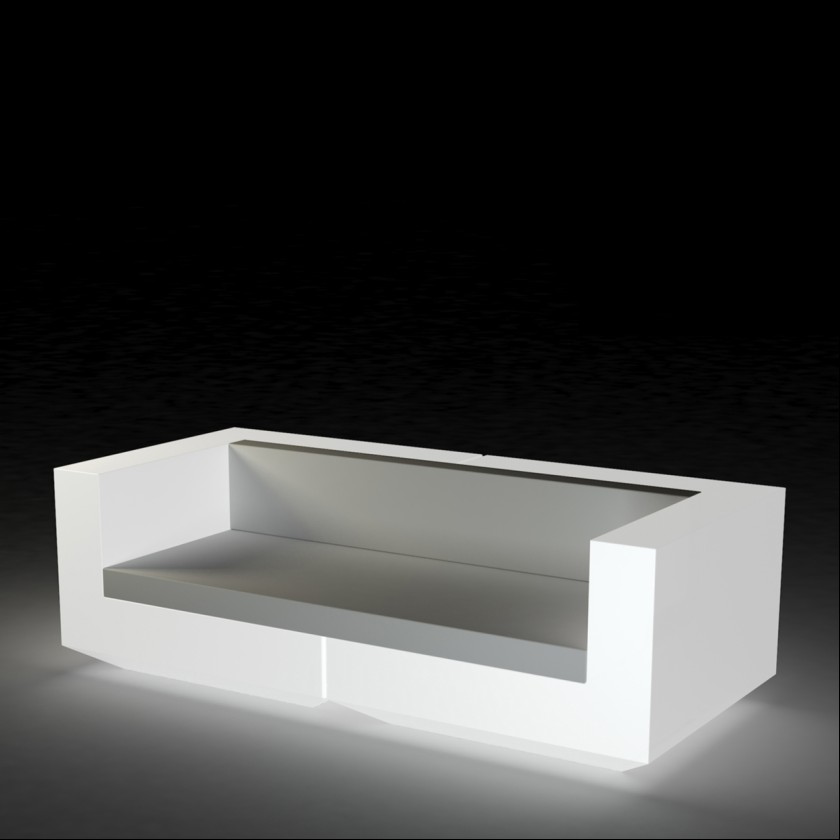 Beleuchtete Sofas