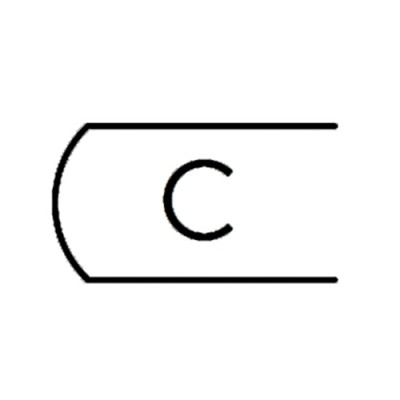 Kantenform: C