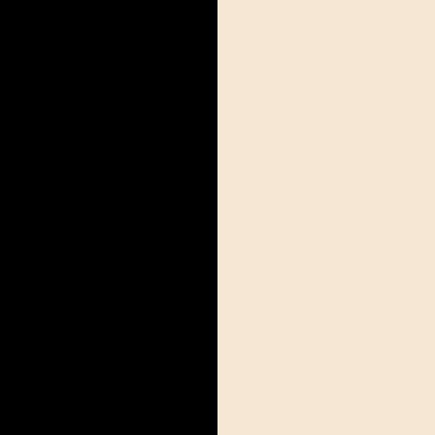 Platte oben / unten: L26 schwarz / L01 beige