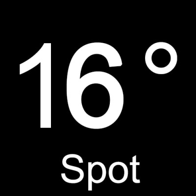 Abstrahlwinkel: 16°