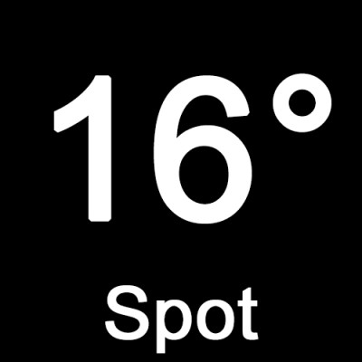 Abstrahlwinkel: 16°