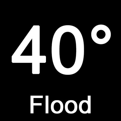 Abstrahlwinkel: 40°