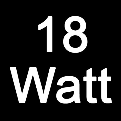 Wattage: 18 Watt