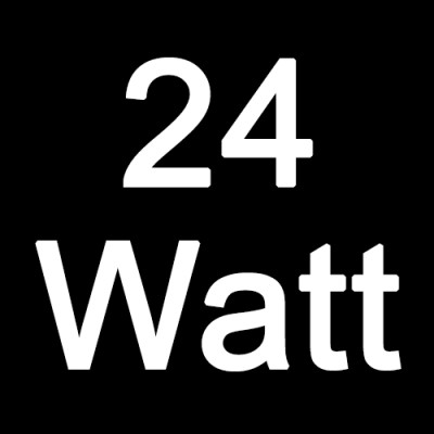 Wattage: 24 Watt