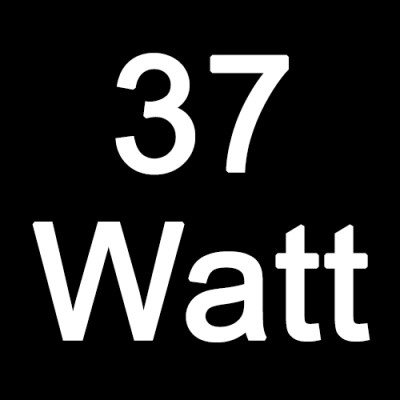Wattage: 37 Watt