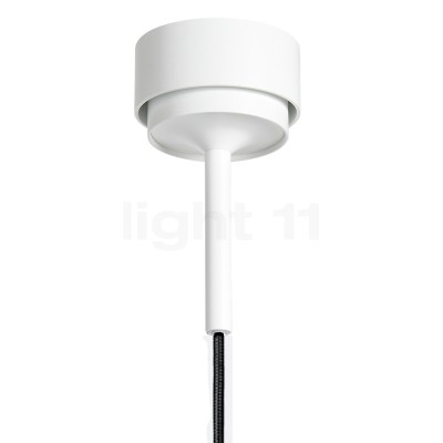 Baldachin + Kabel: weiß / schwarz