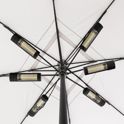 Beleuchtung & Heizung: Ambia LED + 6 Heizstrahler