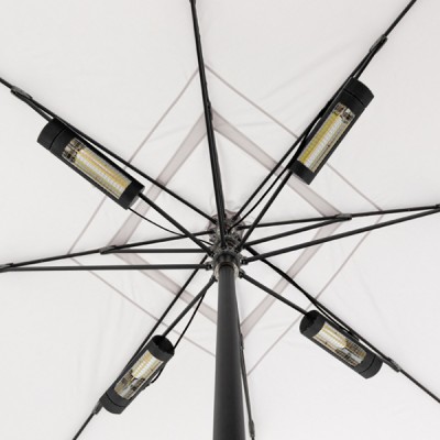 Beleuchtung & Heizung: Ambia LED + 4 Heizstrahler