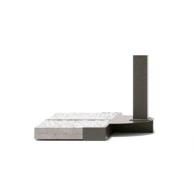 Bodenstand: Ständer mit Platten