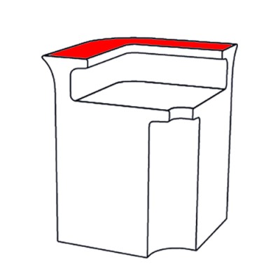 Abdeckplatte TOP: Glas