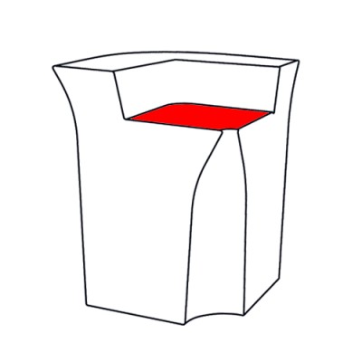 Abdeckplatte DESK: Glas