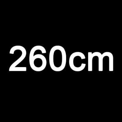 Höhe: 260cm