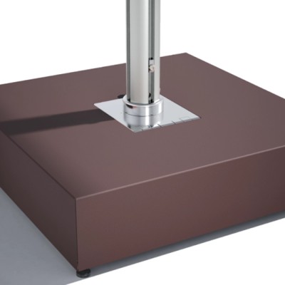 Bodenstand: Aluma-Crete Cube Espresso