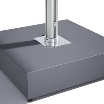 Bodenstand: Aluma-Crete Cube Grapfite