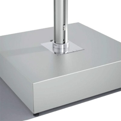 Bodenstand: Aluma-Crete Cube Silver Sand