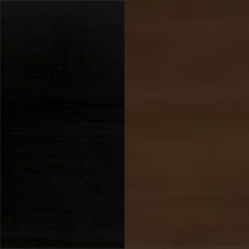 Tabak/Schwarz Satin