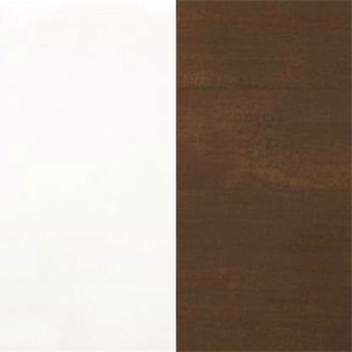 Weiß lackiert/Coco
