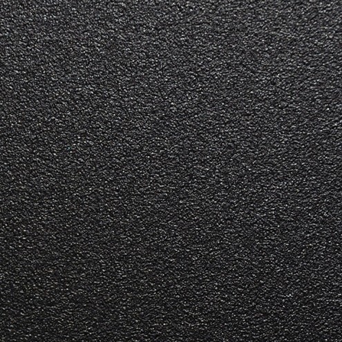 Edelstahl schwarz lackiert