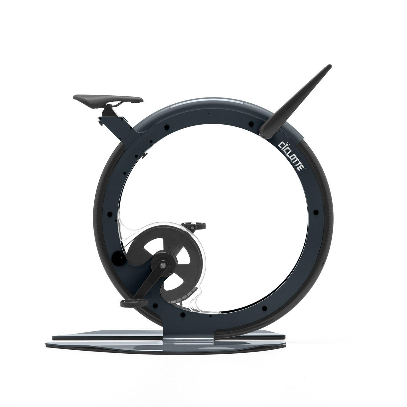 CICLOTTE luxury design ergometer - carbon anthracite