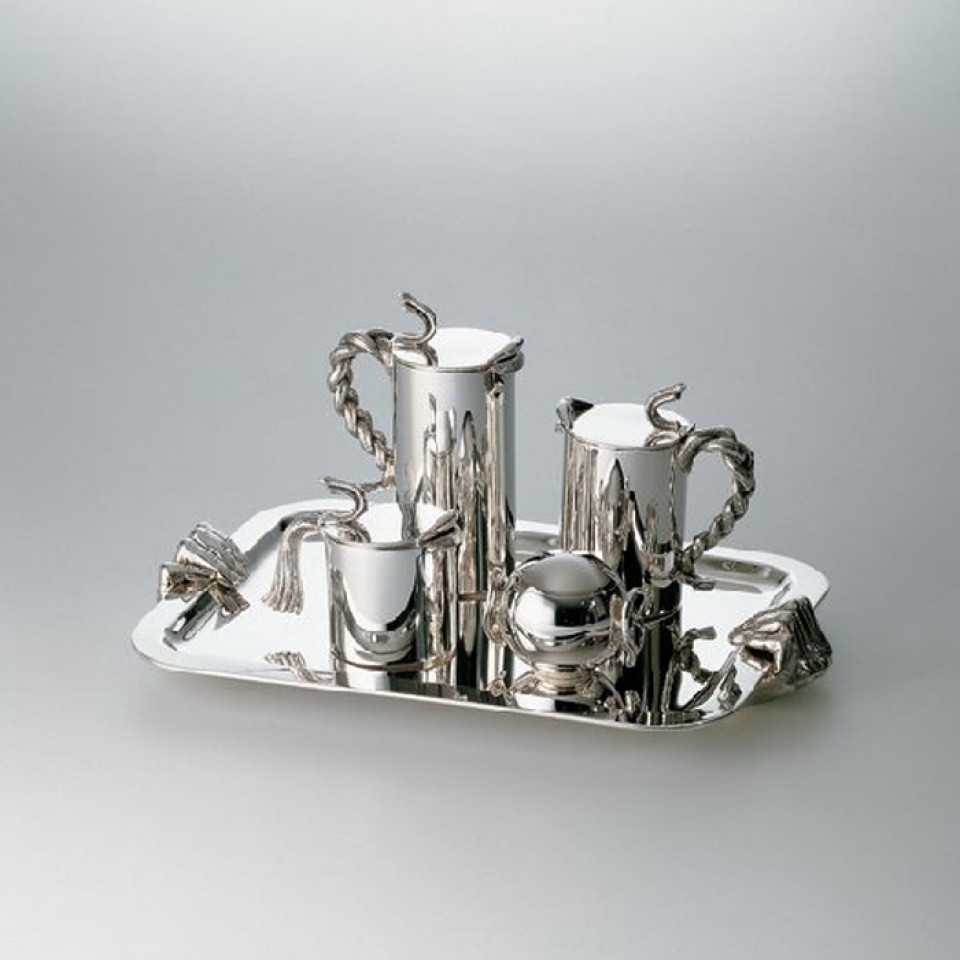 OFFICINA ALESSI Чайный и кофейный сервиз TIGERMANN