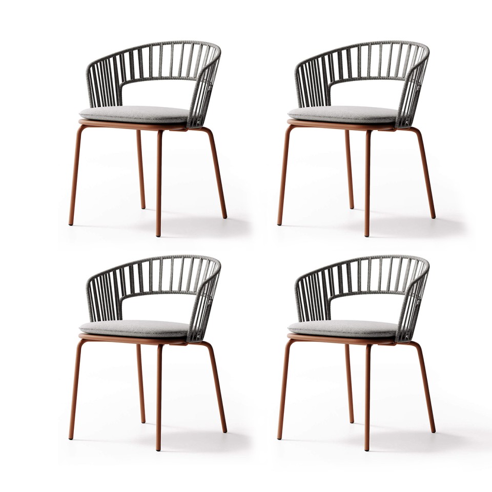 ATMOSPHERA ONDA armchair set of 4