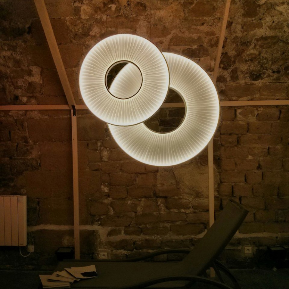 DIX HEURES DIX Pendelleuchte IRIS 60cm - Vertikal