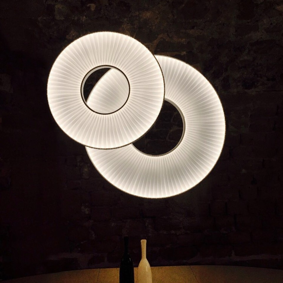 DIX HEURES DIX Pendelleuchte IRIS 60cm - Vertikal