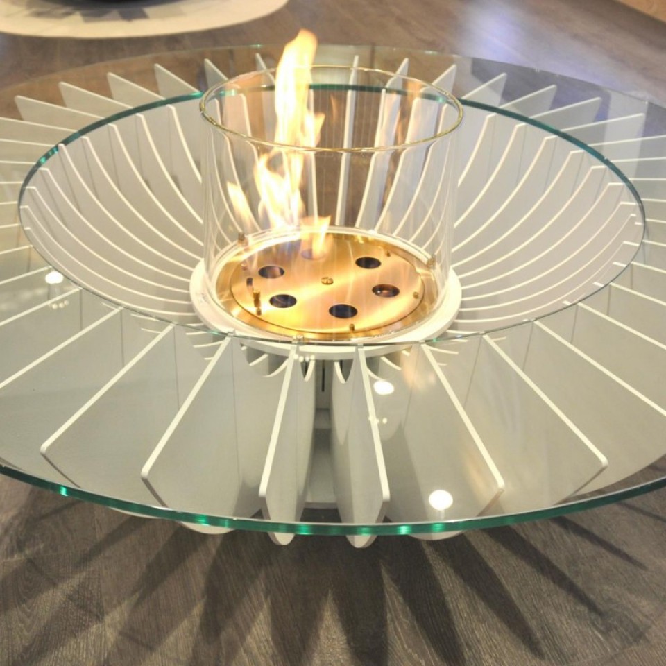 GLAMMFIRE Biokominek COSMO 13 biały