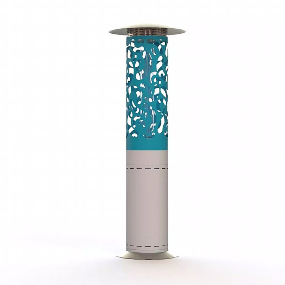 GLAMMFIRE Gas- Heizstrahler BLISS mit Fernbedienung - RAL-Farbe