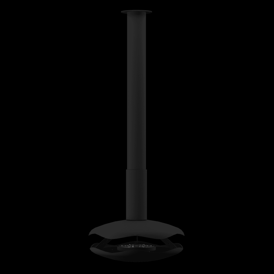 GLAMMFIRE Bioethanol fireplace Perola black