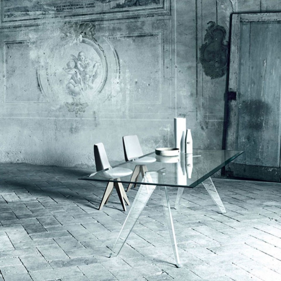 GLAS ITALIA Tisch ALISTER rechteckig