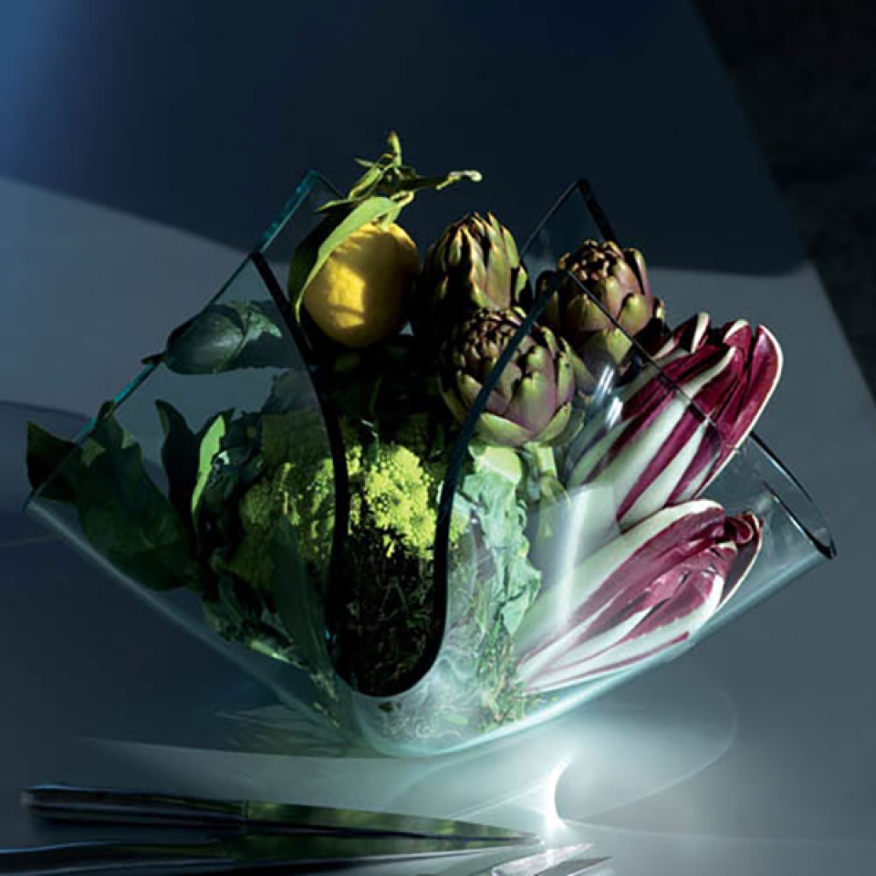 FONTANA ARTE Vase Cartoccio klar