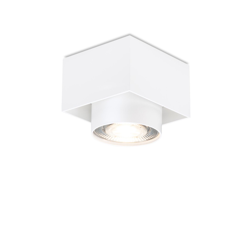 MAWA Wittenberg 4.0 – LED-Aufbaustrahler rechteckig – 1-flammig - halbbündig