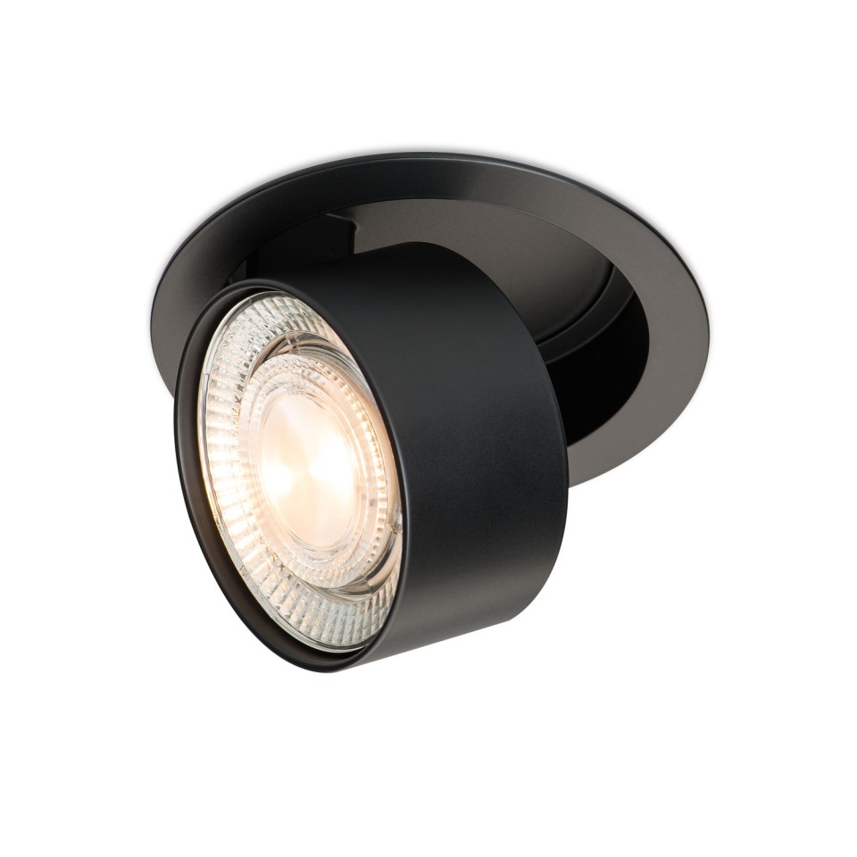 MAWA Wittenberg 4.0 - Faretto da incasso LED rotondo con anello da incasso - 1 lampada