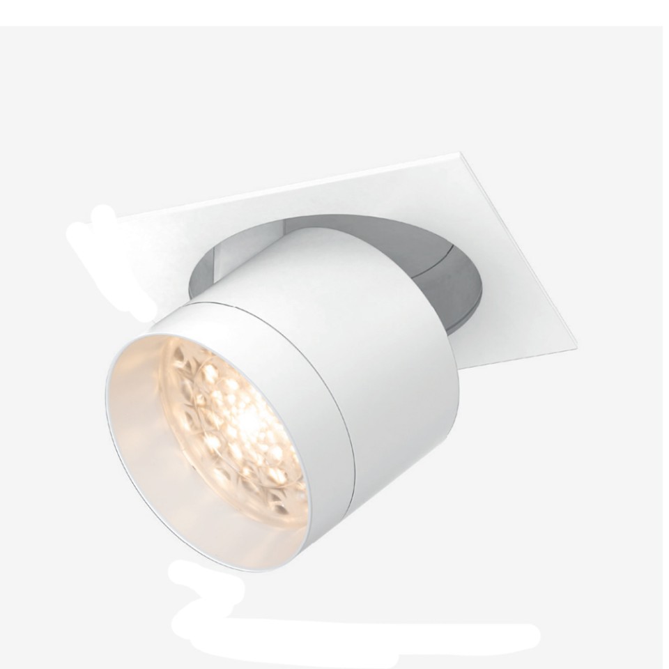 MAWA Wittenberg 4.0 - Reflektor wpuszczany LED ZOOM - kwadratowy - 1-lampowy