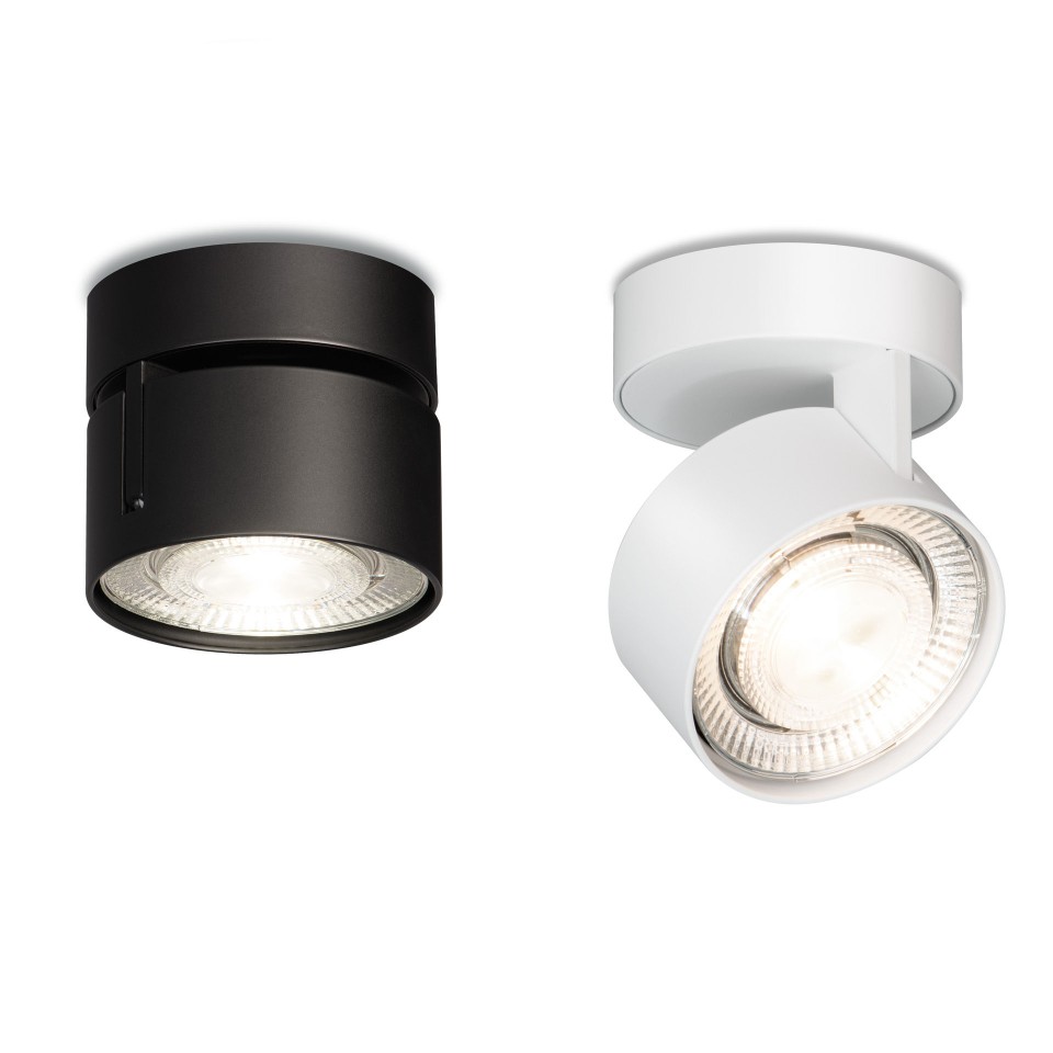 MAWA Wittenberg 4.0 – LED-Aufbaustrahler rund – 1-flammig - ohne Konverter