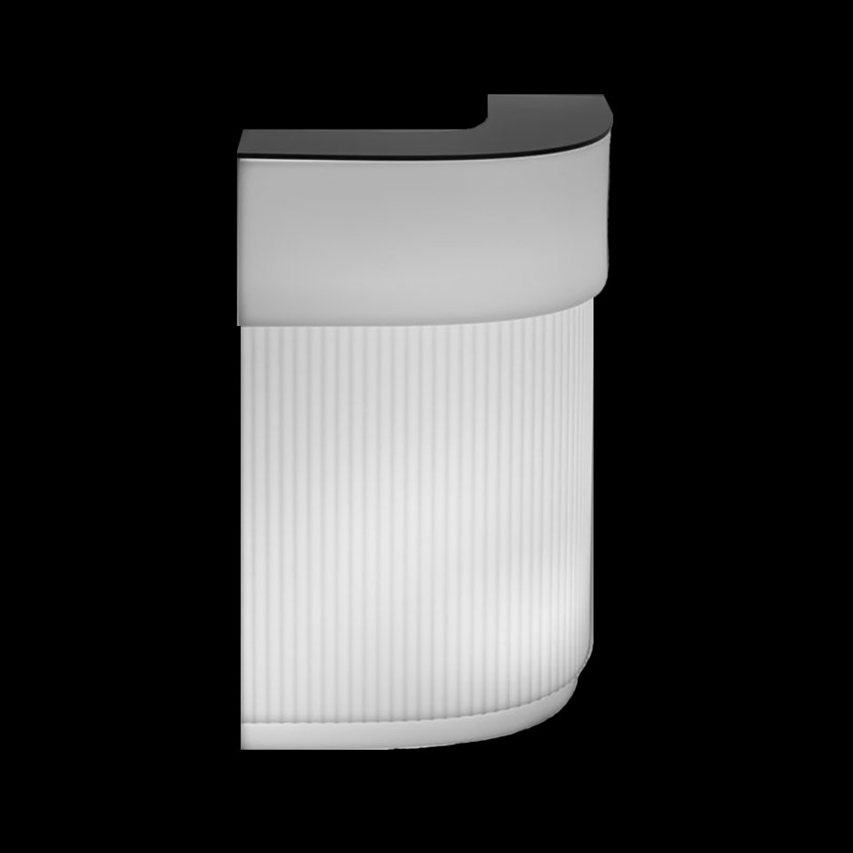SLIDE DESIGN Beleuchtetes Barelement CORDIALE Ecke