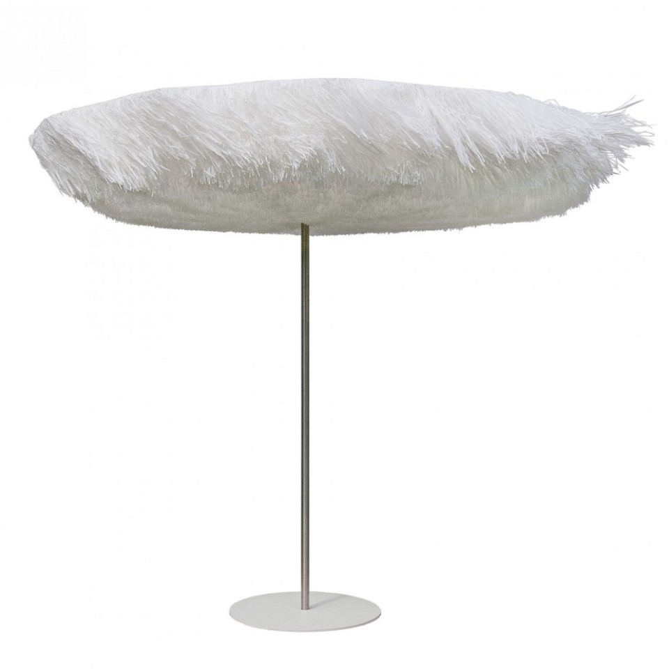SYMO Sonnenschirm FROU FROU weiß Ø 250cm