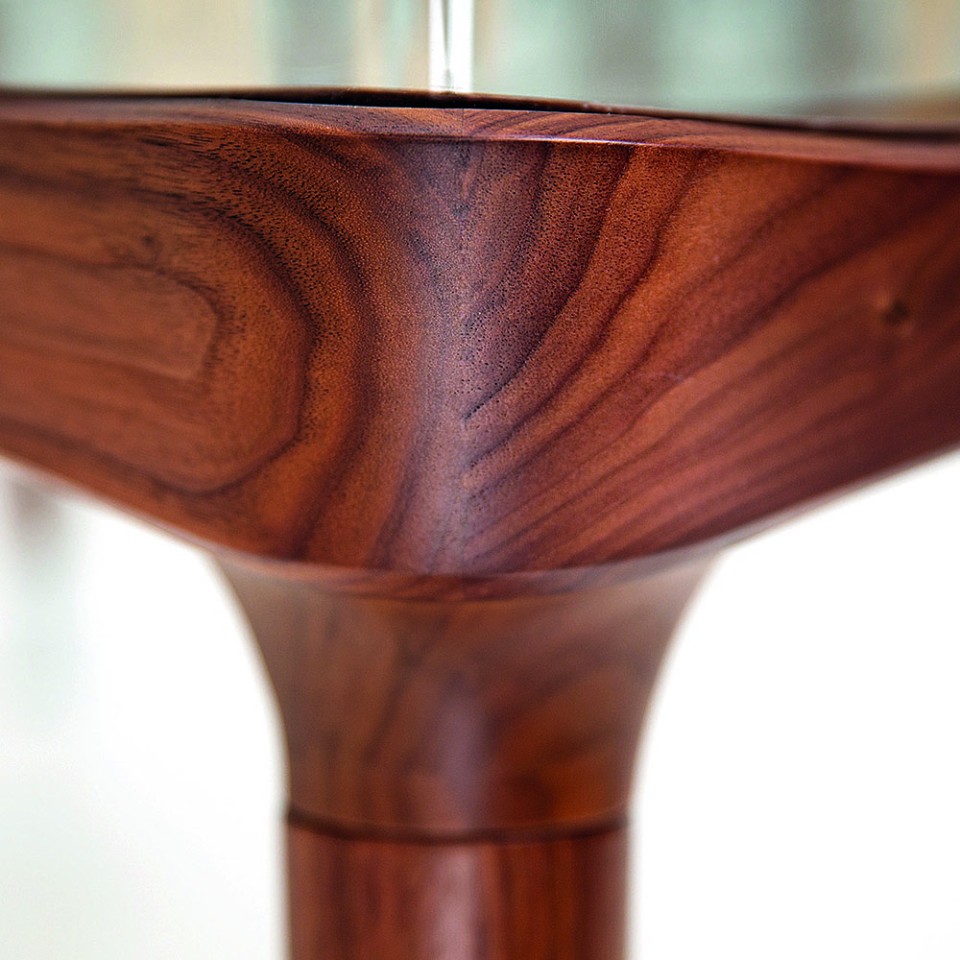 TECKELL 90° MINUTO Classic luxury design table football – walnut