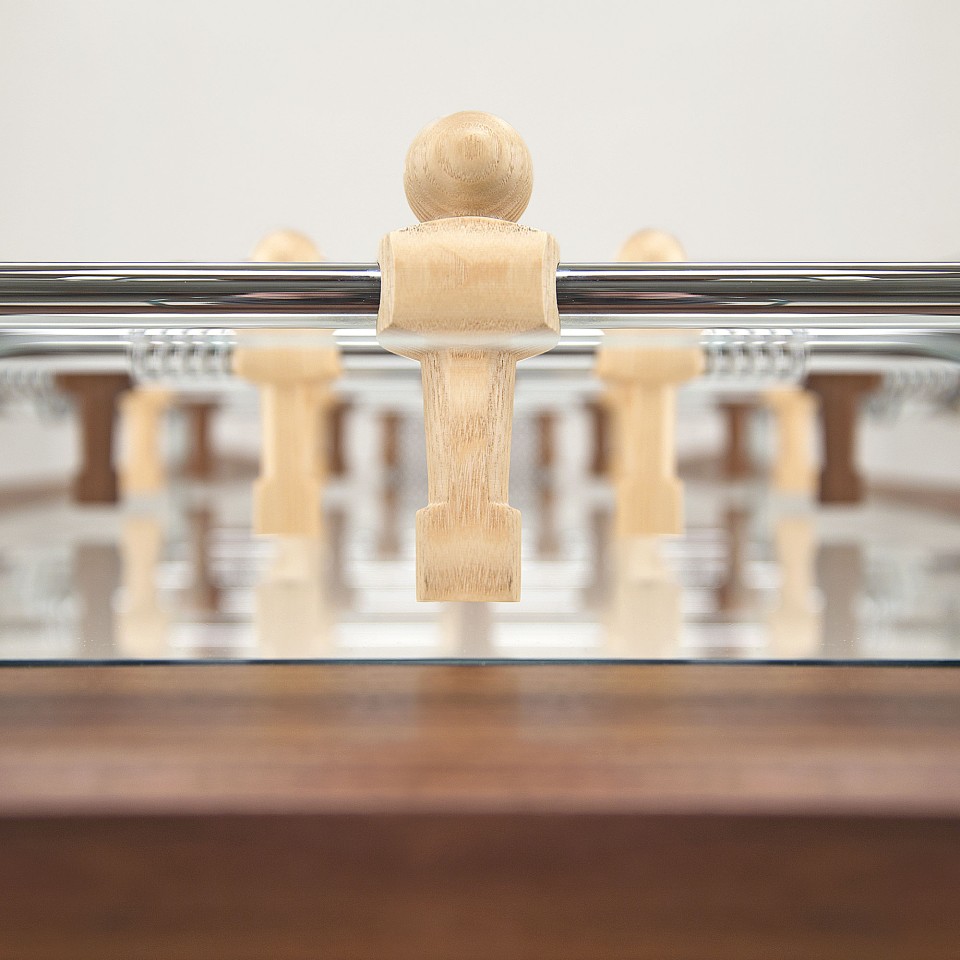 TECKELL 90° MINUTO Classic luxury design table football – walnut