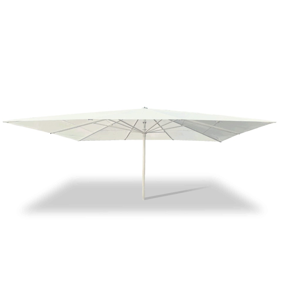 UHLMANN Typ TLX Sonnenschirm rechteckig 4.5 x 8 m – extra großer, runder, windfester Großschirm für Hotels, Gastronomie und Events, verstärkte Konstruktion, Schirm nach Maß, Made in Germany