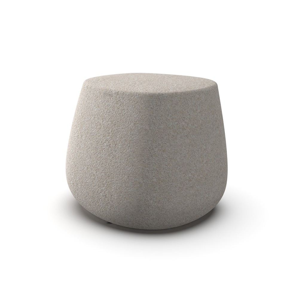 VONDOM Hocker STONE - 49x55x44cm
