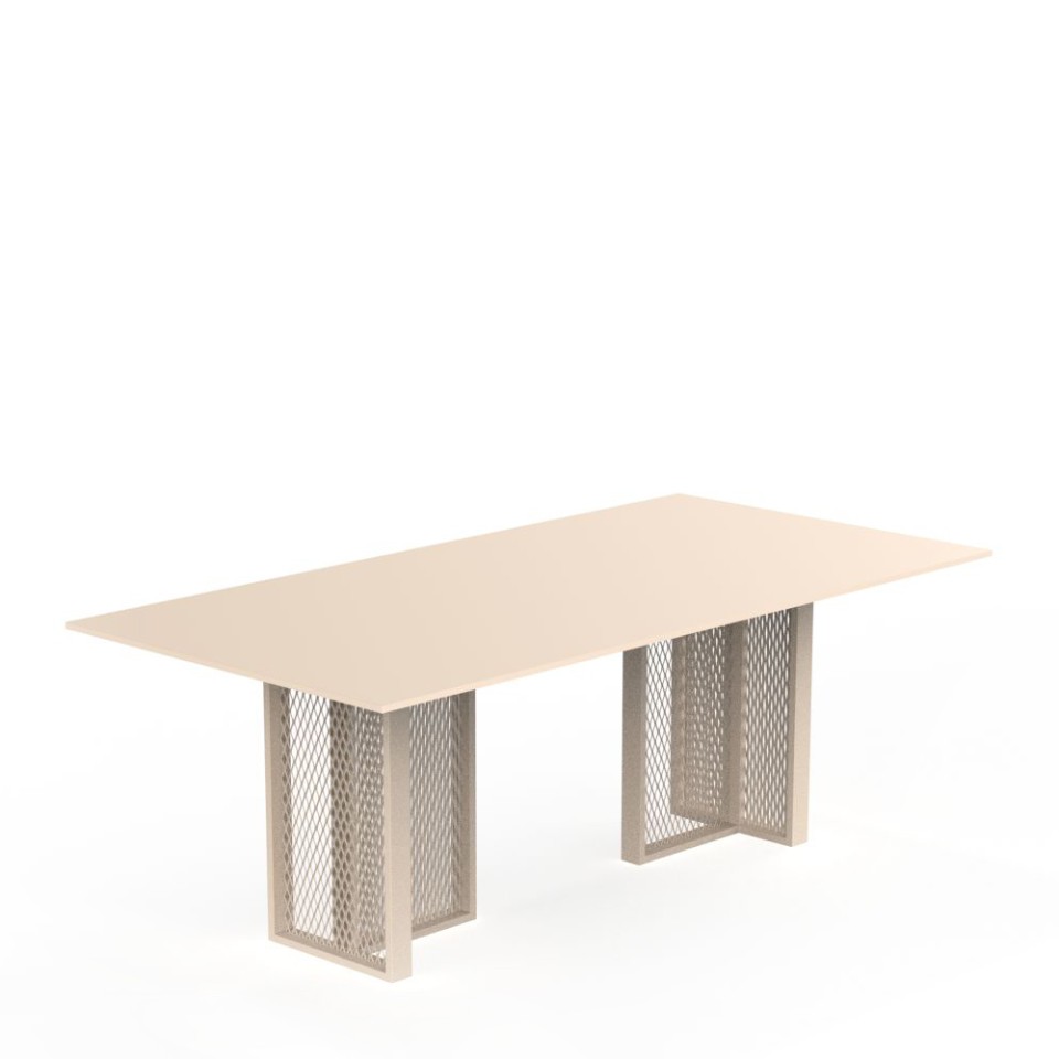 VONDOM Mesa de comedor THE FACTORY - 200x120x74cm