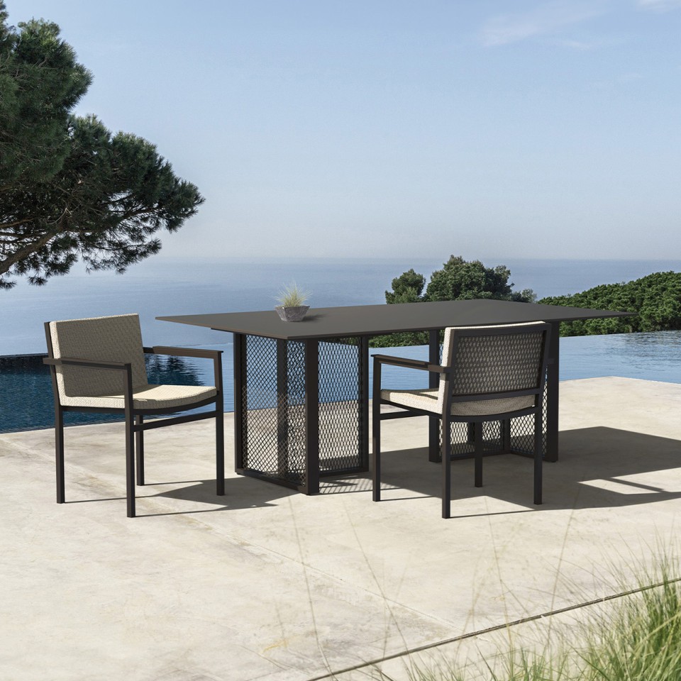 VONDOM Обідній стіл THE FACTORY - 250x120x74cм