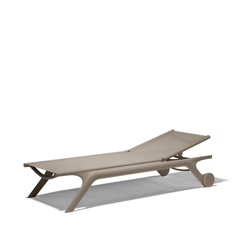 VONDOM Sun lounger AFRICA - 54x195cm - set of 4
