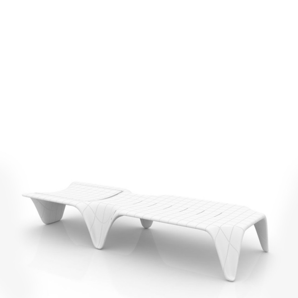 VONDOM Bain de soleil F3 - 75x210cm